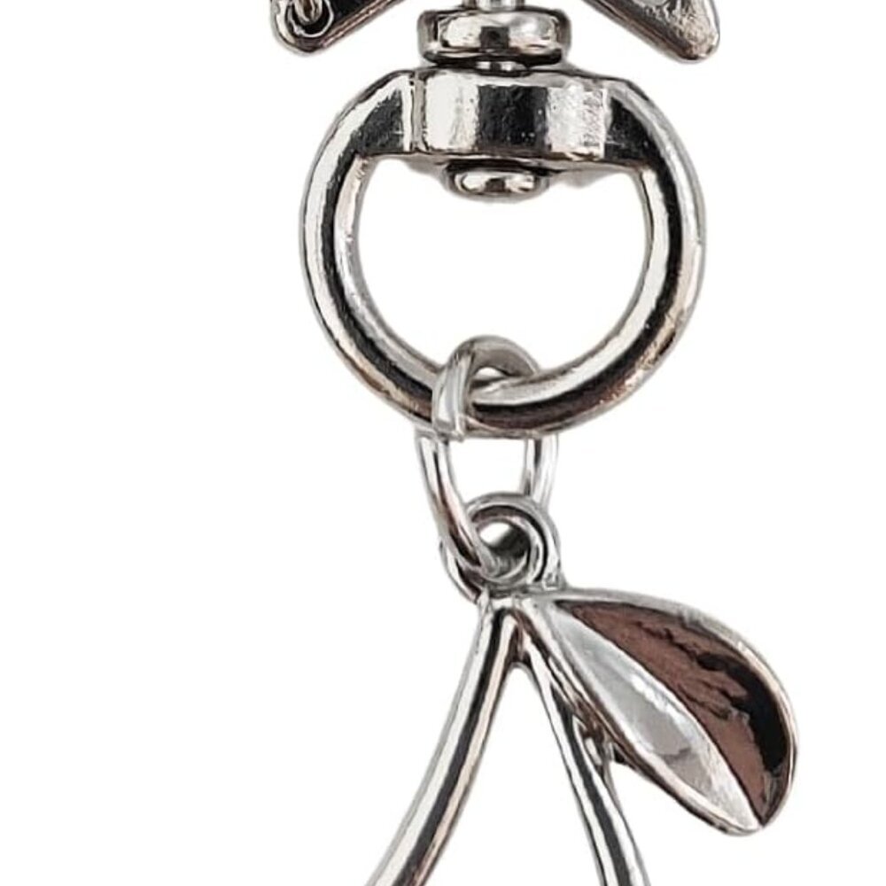 Cute Cherry Keychain Bag Charms Star Keyring Sweet Aesthetic Y2K Accessory Kawai
